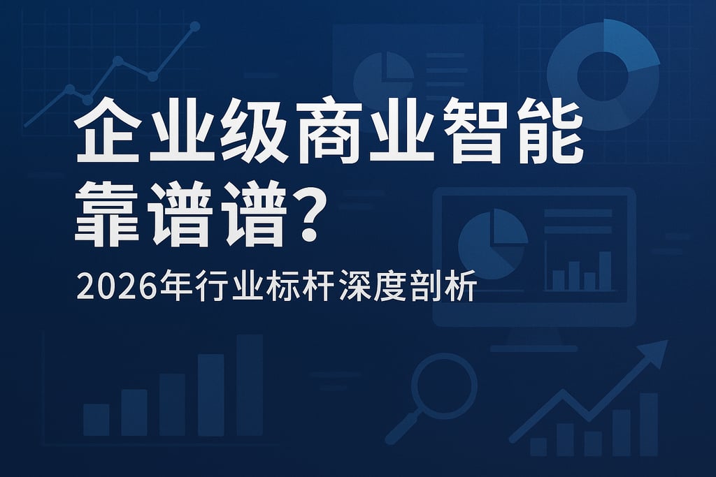 企业级商业智能BI靠谱吗？2026年行业标杆深度剖析