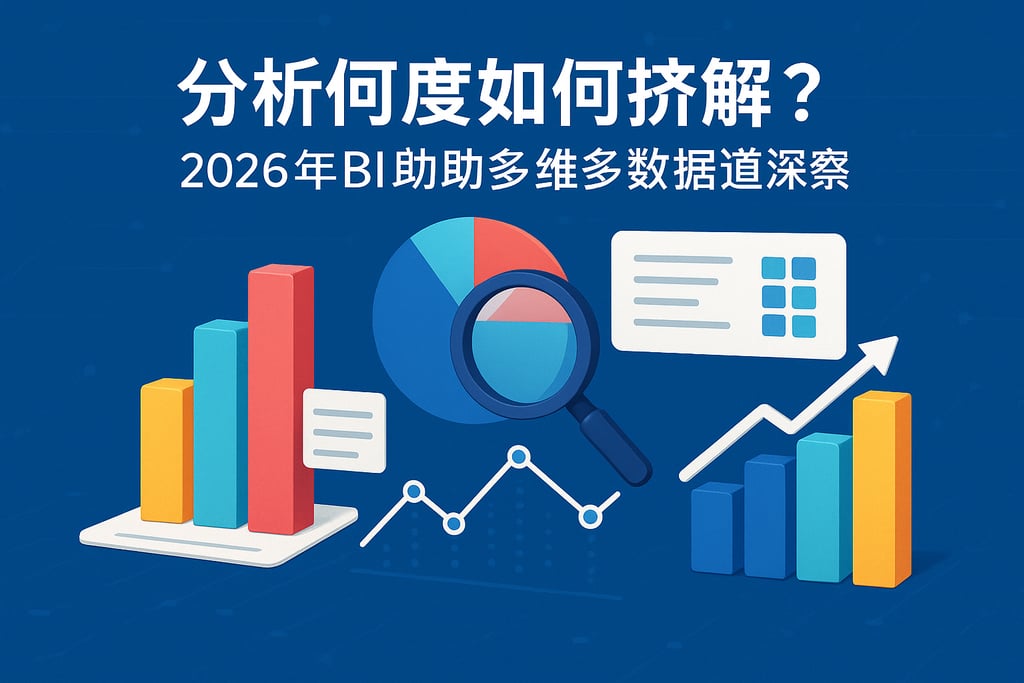 分析维度如何拆解？2026年BI工具助力多维数据洞察