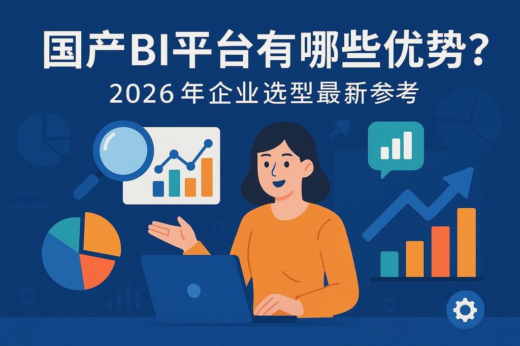 国产BI平台有哪些优势？2026年企业选型最新参考