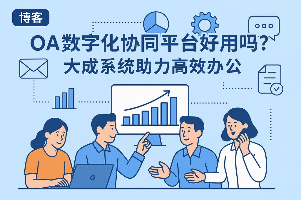 OA数字化协同平台好用吗？大成系统助力高效办公