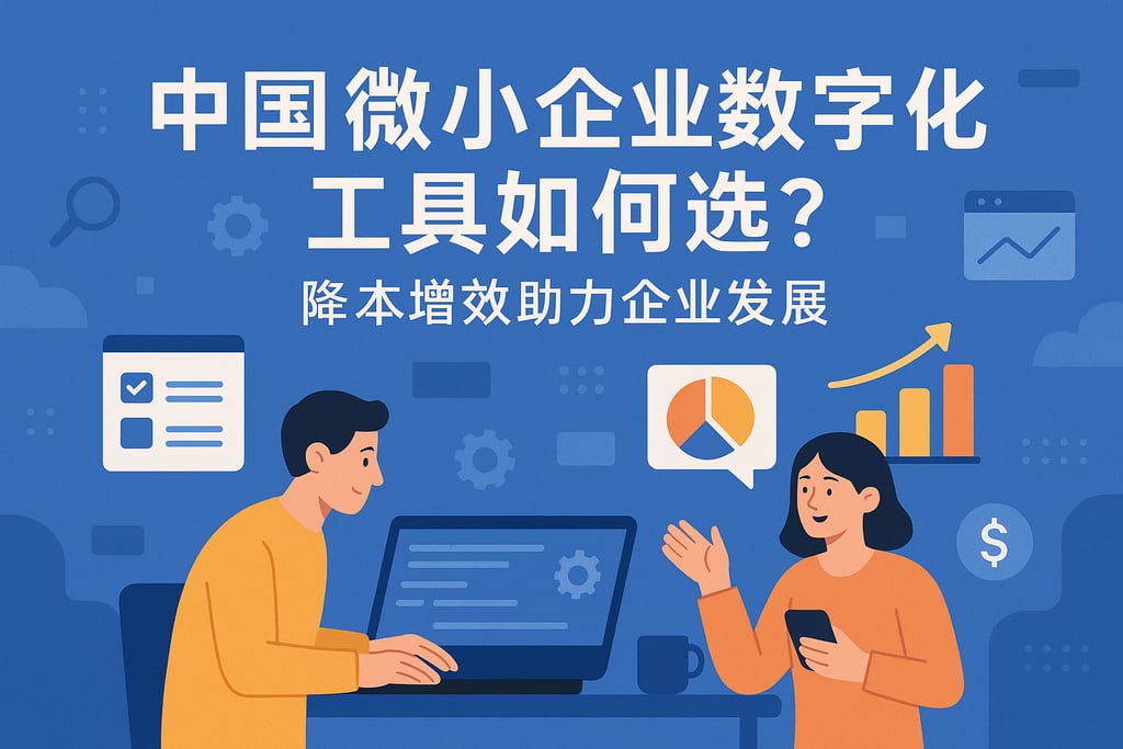 中国微小企业数字化工具如何选？降本增效助力企业发展