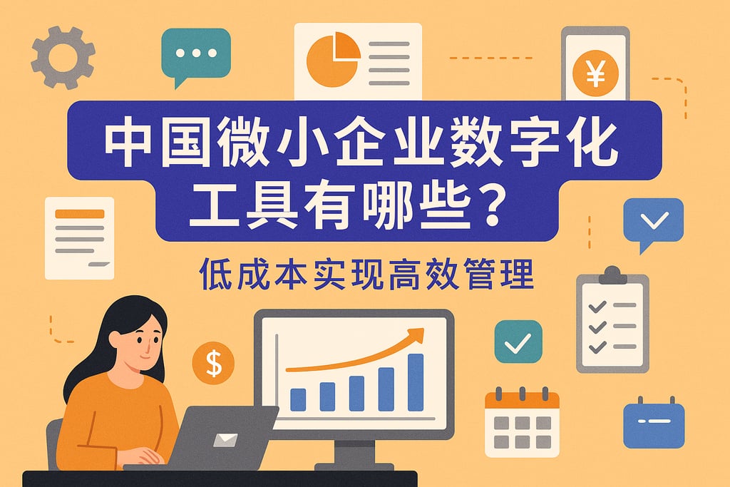 中国微小企业数字化工具有哪些？低成本实现高效管理