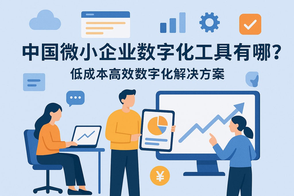 中国微小企业数字化工具有哪些？低成本高效数字化解决方案