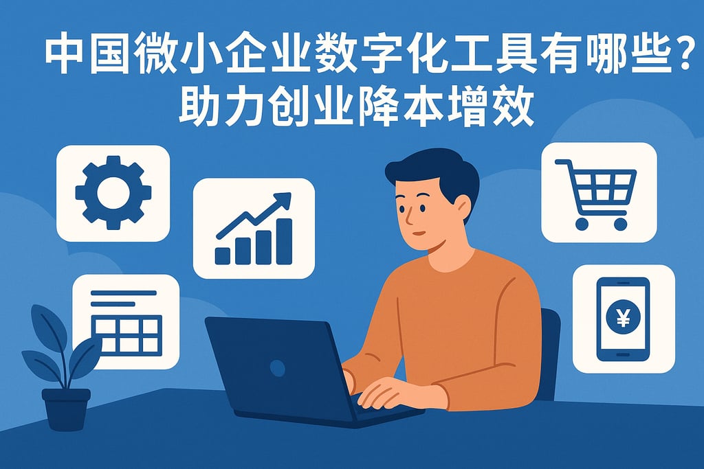 中国微小企业数字化工具有哪些？助力创业降本增效