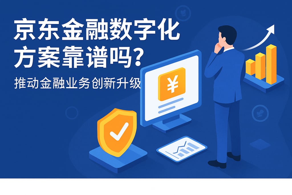 京东金融数字化方案靠谱吗？推动金融业务创新升级