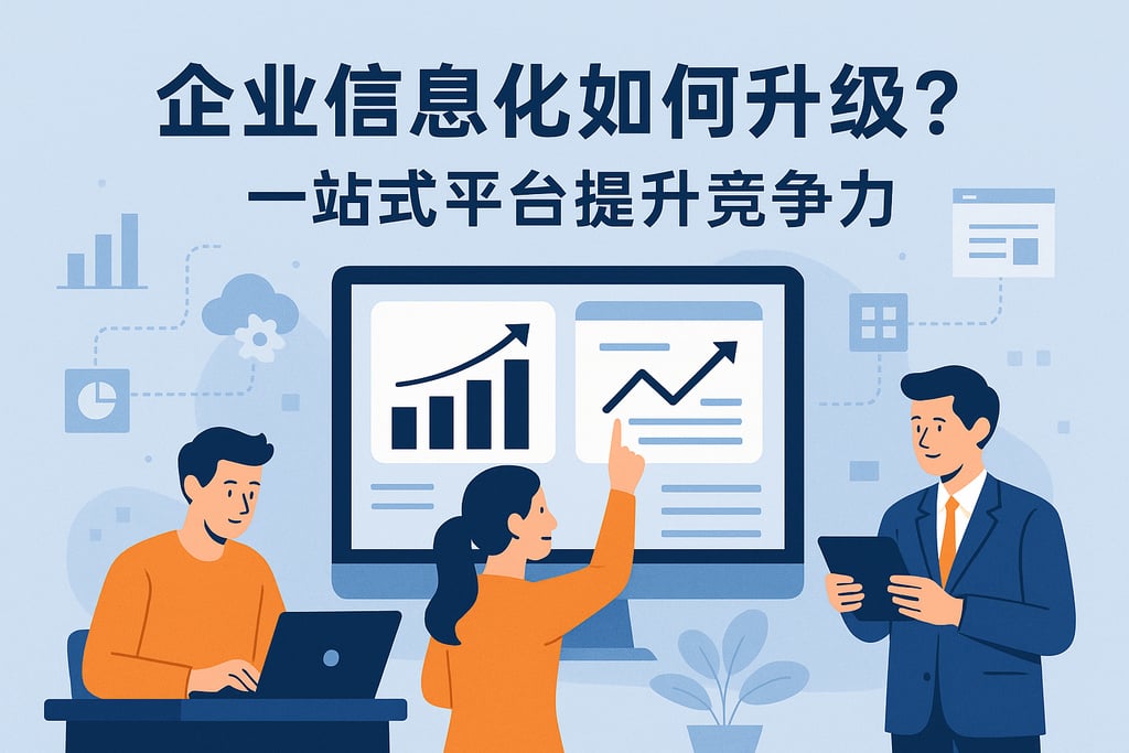 企业信息化如何升级？一站式平台提升竞争力