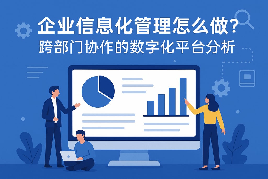企业信息化管理怎么做？跨部门协作的数字化平台分析