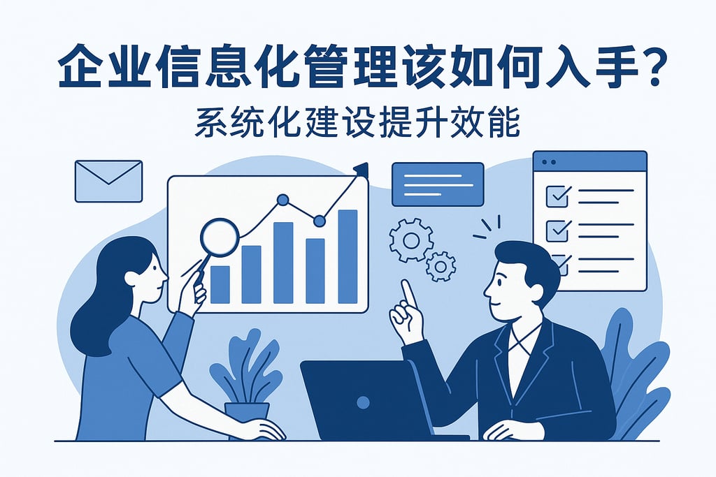 企业信息化管理该如何入手？系统化建设提升效能
