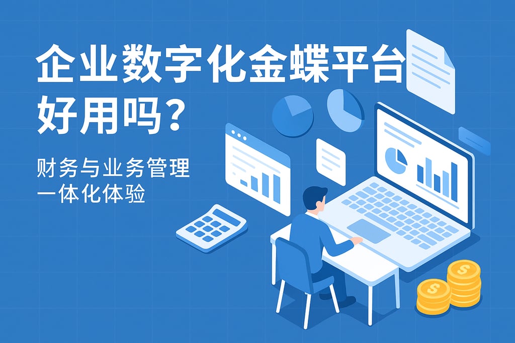 企业数字化金蝶平台好用吗？财务与业务管理一体化体验