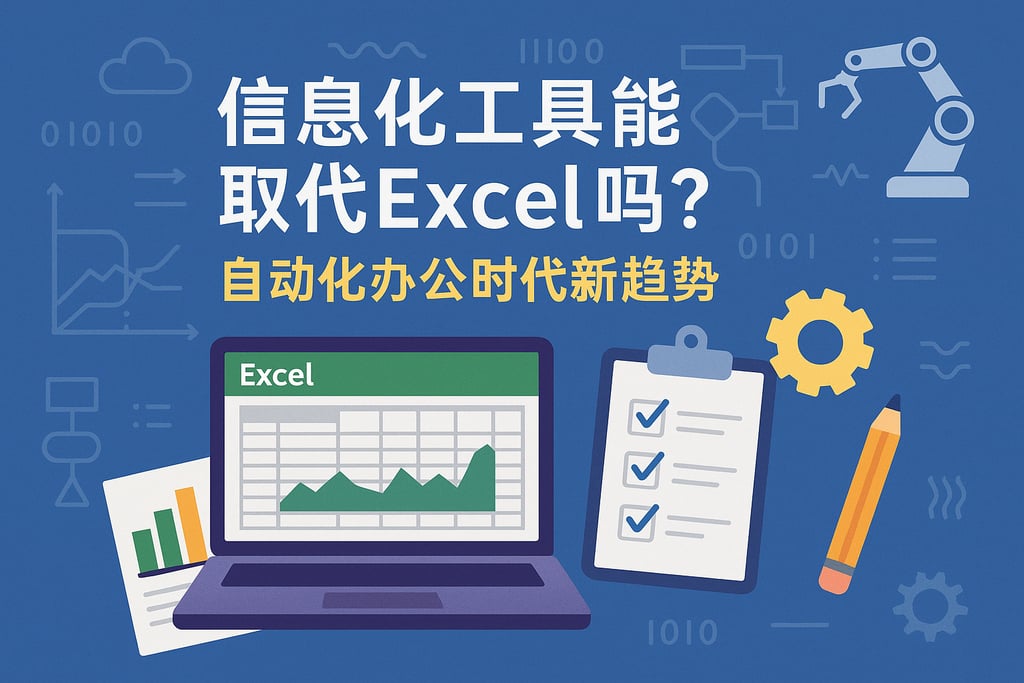 信息化工具能取代Excel吗？自动化办公时代新趋势