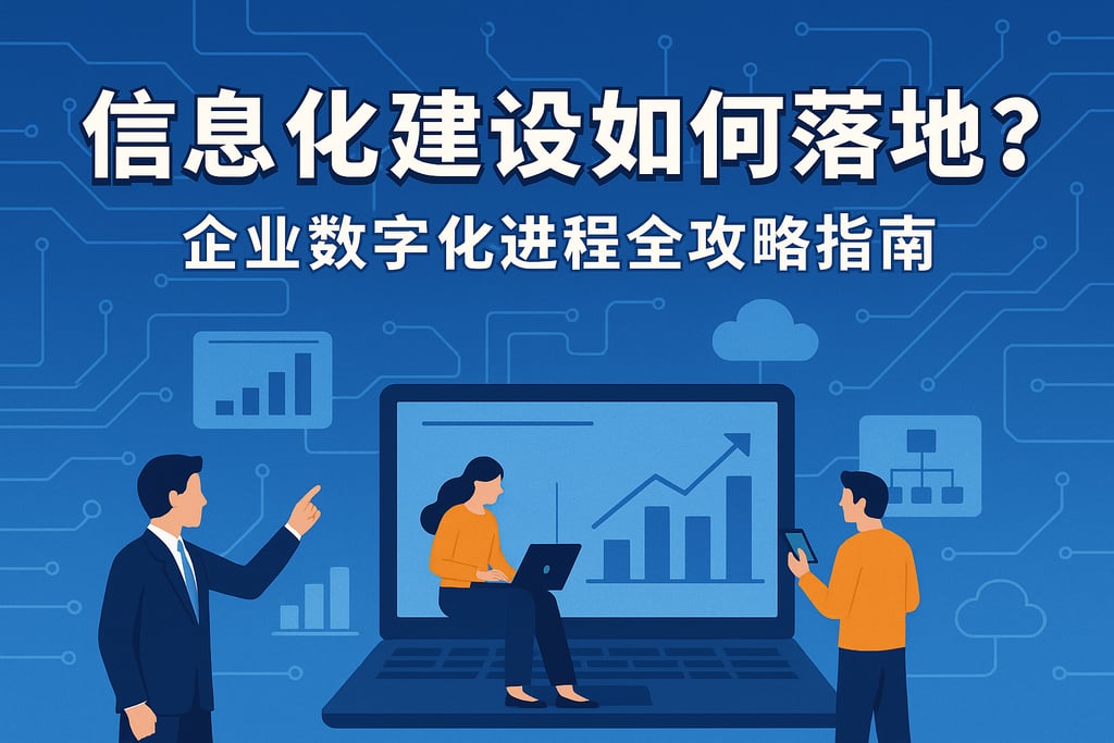 信息化建设如何落地？企业数字化进程全攻略指南