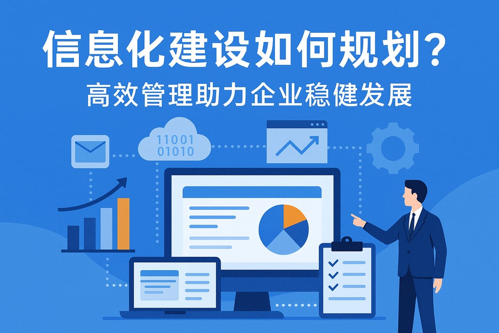 信息化建设如何规划？高效管理助力企业稳健发展
