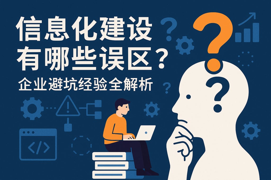 信息化建设有哪些误区？企业避坑经验全解析