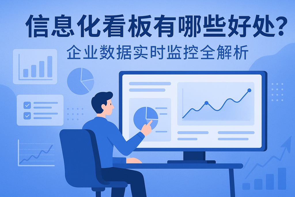 信息化看板有哪些好处？企业数据实时监控全解析