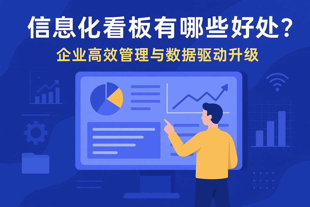 信息化看板有哪些好处？企业高效管理与数据驱动升级