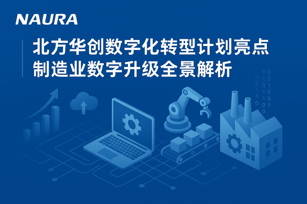北方华创数字化转型计划亮点？制造业数字升级全景解析。