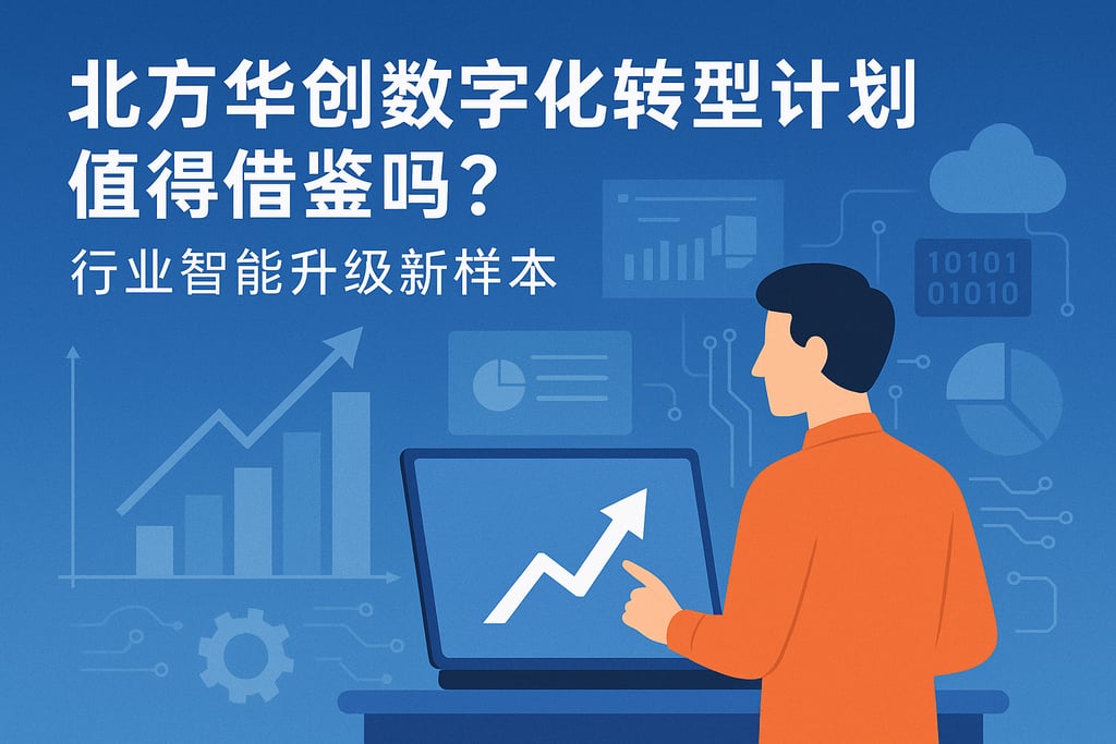北方华创数字化转型计划值得借鉴吗？行业智能升级新样本