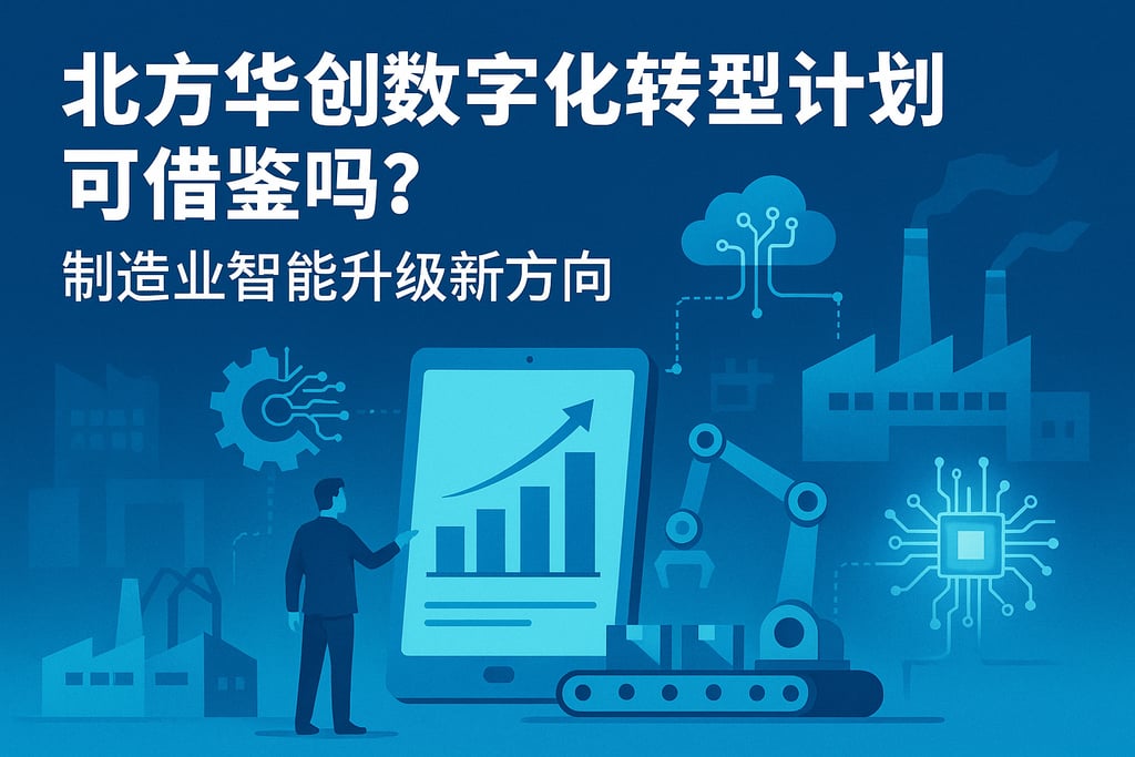 北方华创数字化转型计划可借鉴吗？制造业智能升级新方向