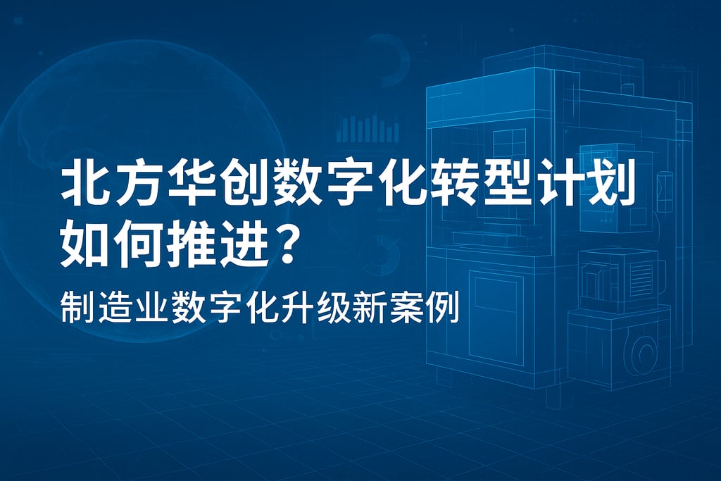 北方华创数字化转型计划如何推进？制造业数字化升级新案例