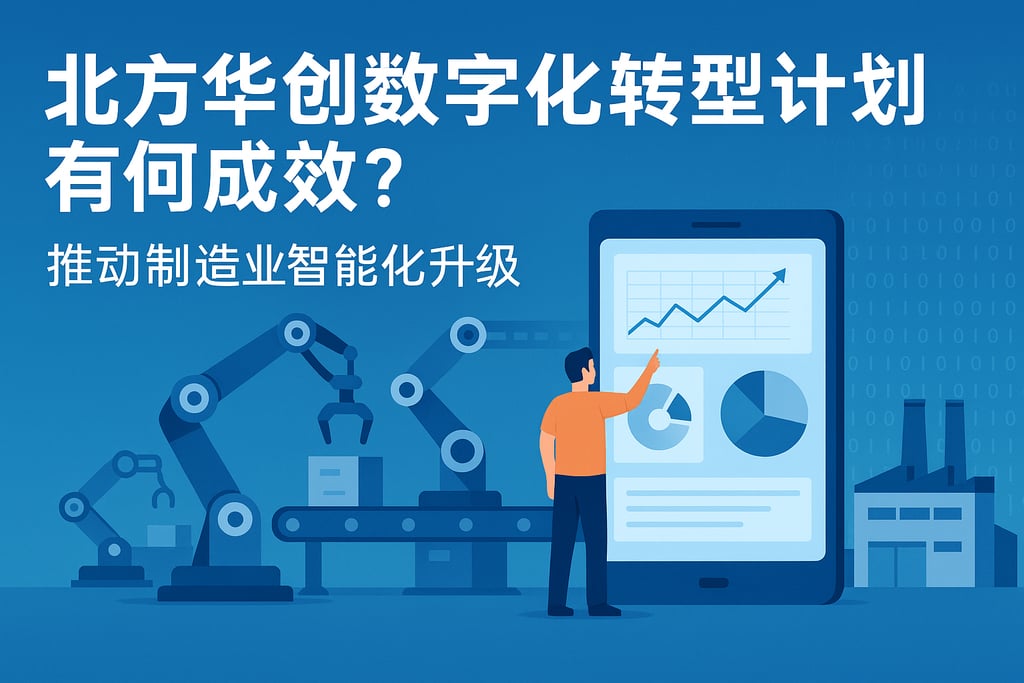北方华创数字化转型计划有何成效？推动制造业智能化升级