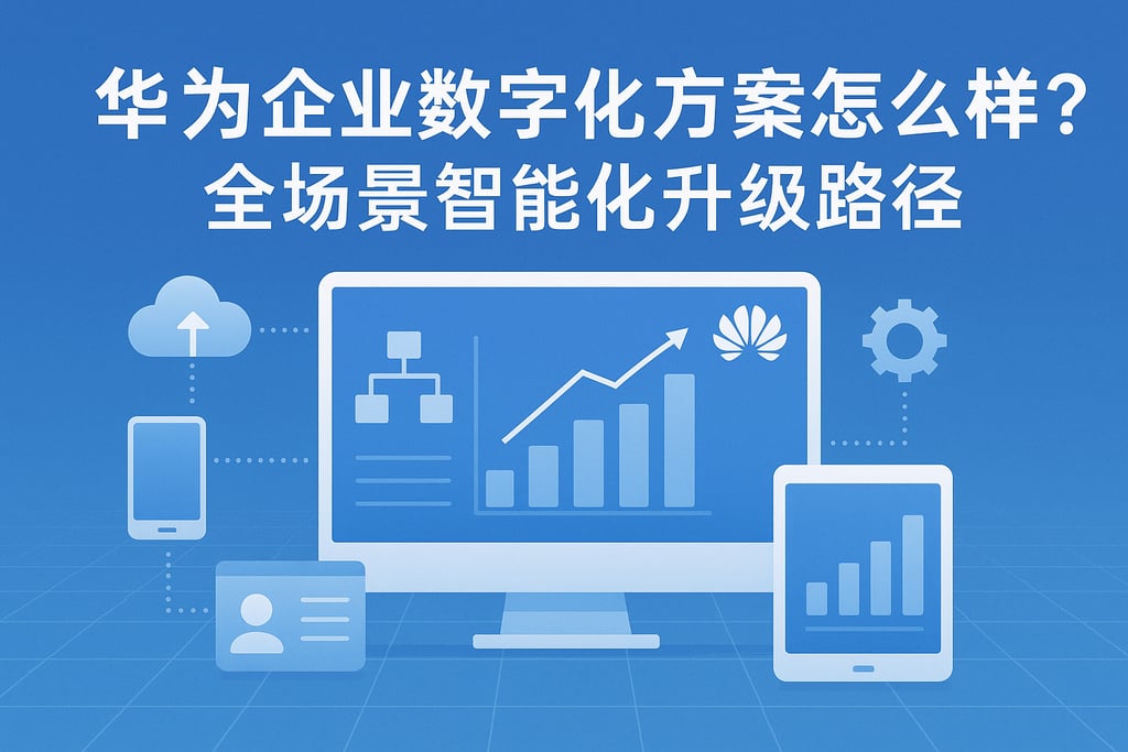 华为企业数字化方案怎么样？全场景智能化升级路径