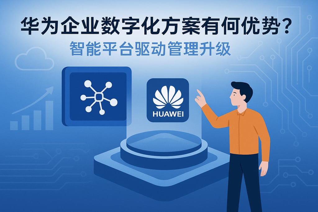 华为企业数字化方案有何优势？智能平台驱动管理升级