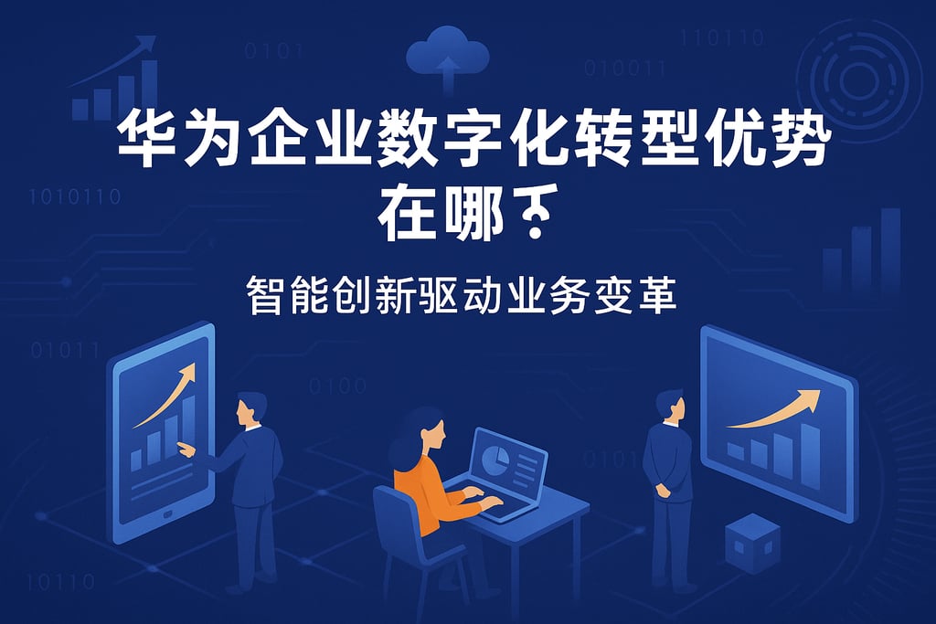 华为企业数字化转型优势在哪？智能创新驱动业务变革