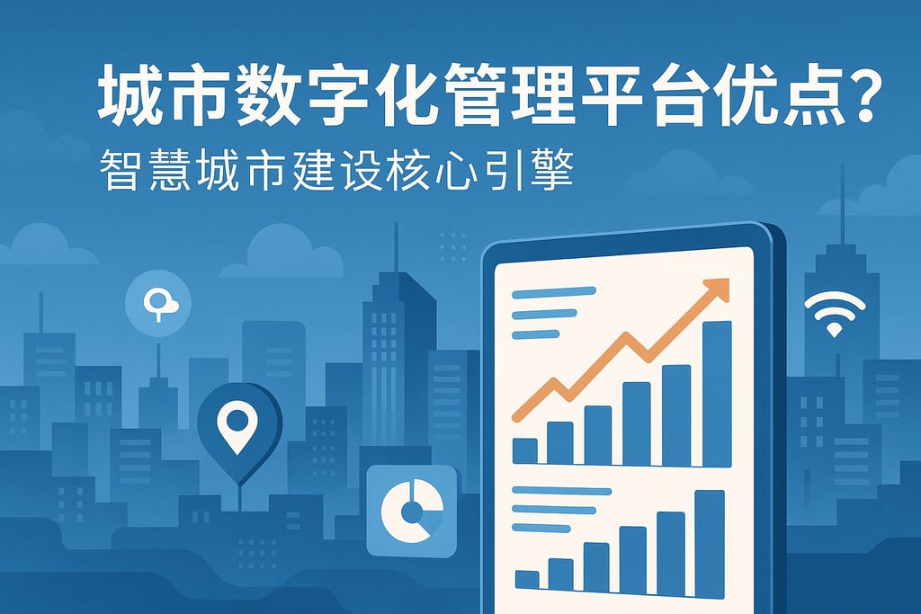 城市数字化管理平台优点？智慧城市建设核心引擎