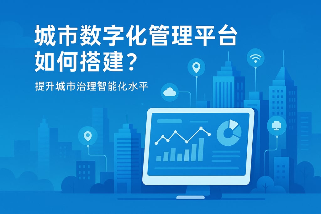 城市数字化管理平台如何搭建？提升城市治理智能化水平