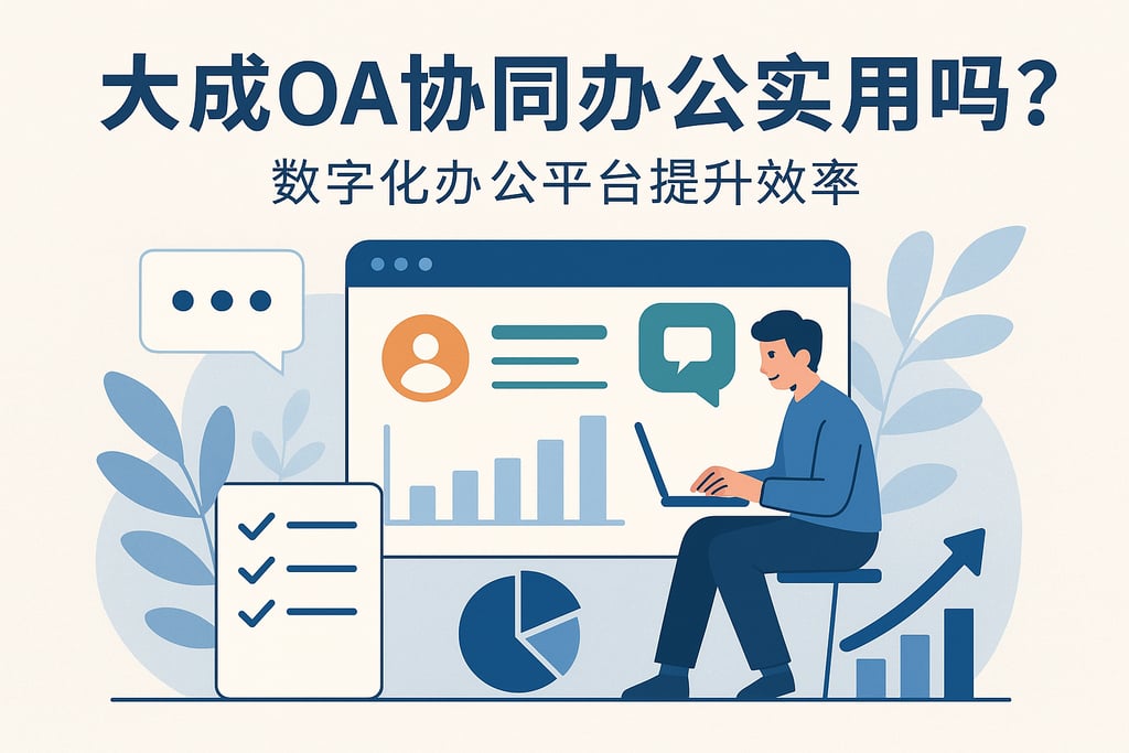 大成oa协同办公实用吗？数字化办公平台提升效率