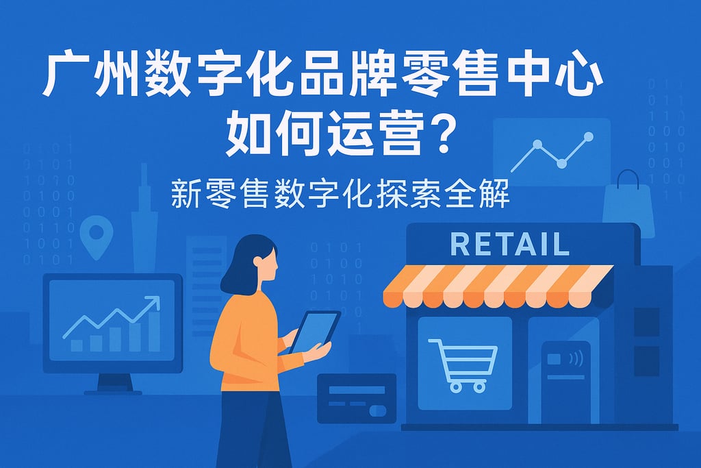 广州数字化品牌零售中心如何运营？新零售数字化探索全解
