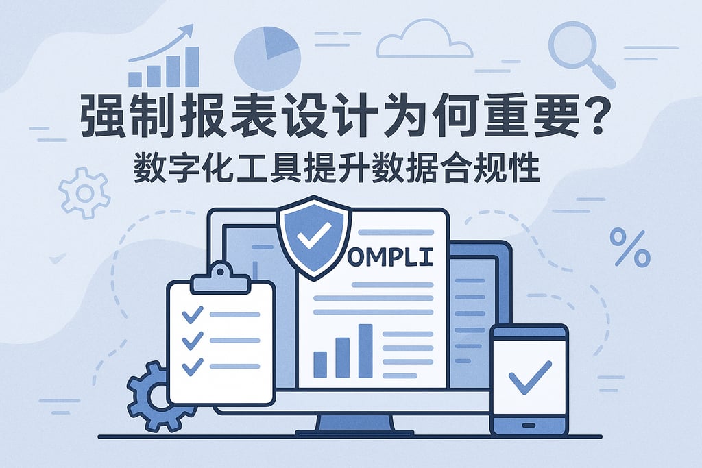 强制报表设计为何重要？数字化工具提升数据合规性