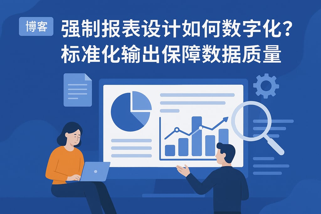 强制报表设计如何数字化？标准化输出保障数据质量