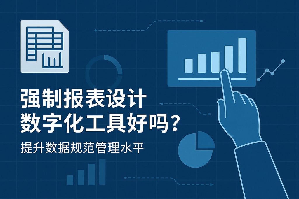 强制报表设计数字化工具好吗？提升数据规范管理水平