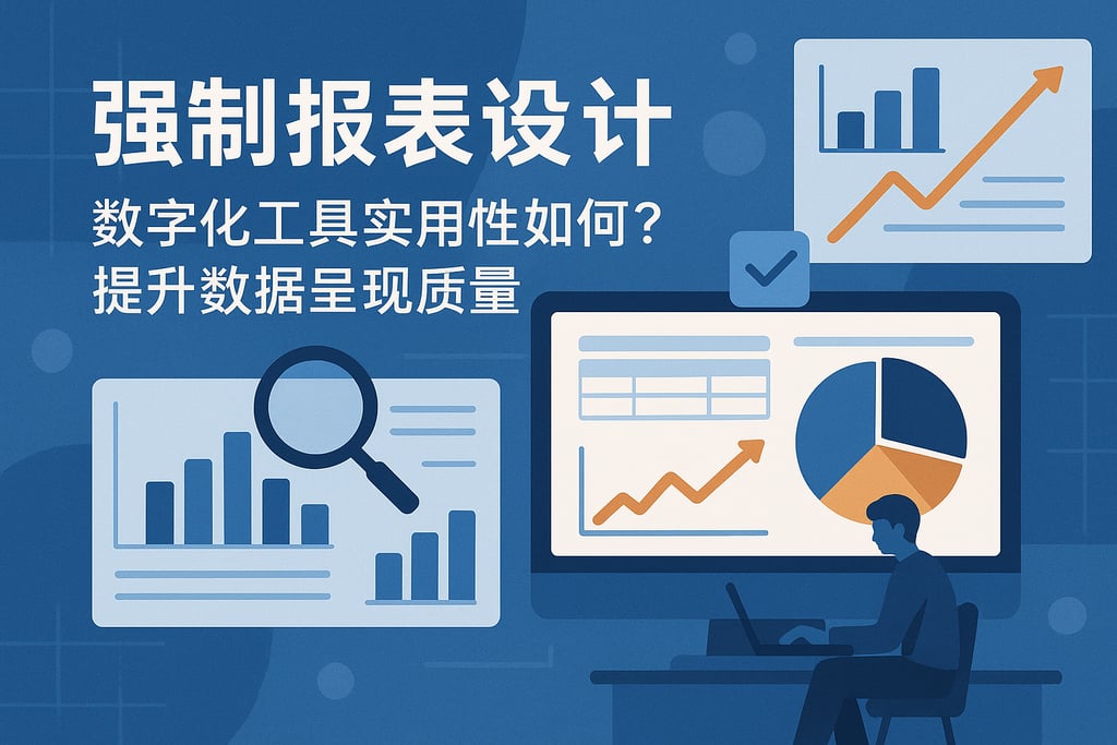 强制报表设计数字化工具实用性如何？提升数据呈现质量