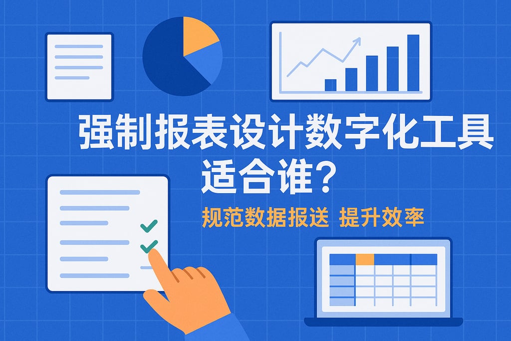 强制报表设计数字化工具适合谁？规范数据报送提升效率