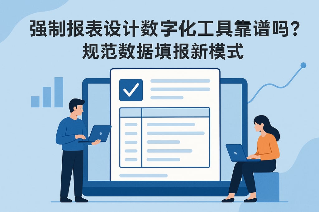 强制报表设计数字化工具靠谱吗？规范数据填报新模式