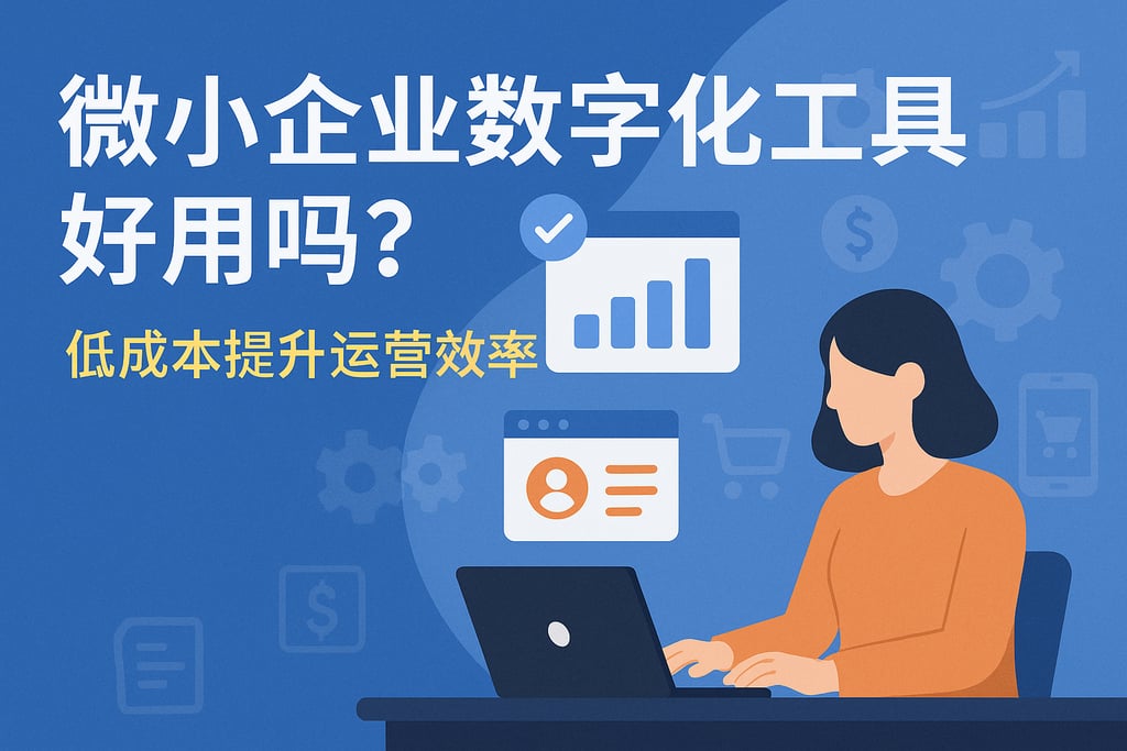 微小企业数字化工具好用吗？低成本提升运营效率