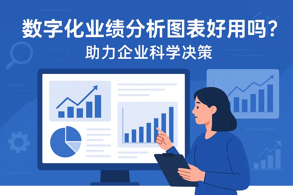 数字化业绩分析图表好用吗？助力企业科学决策