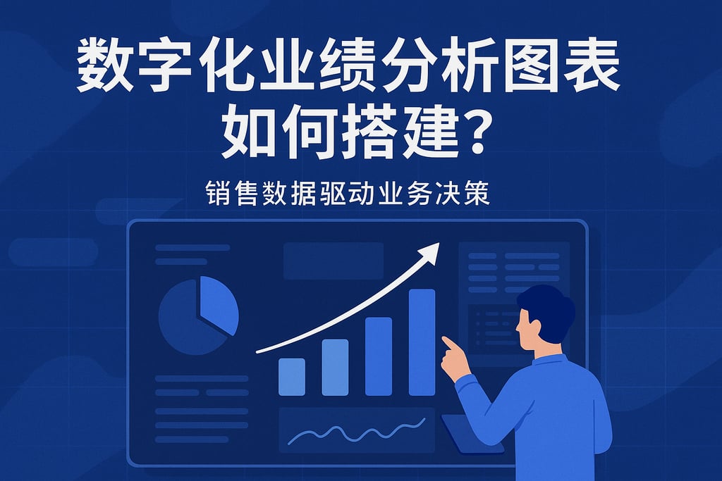 数字化业绩分析图表如何搭建？销售数据驱动业务决策