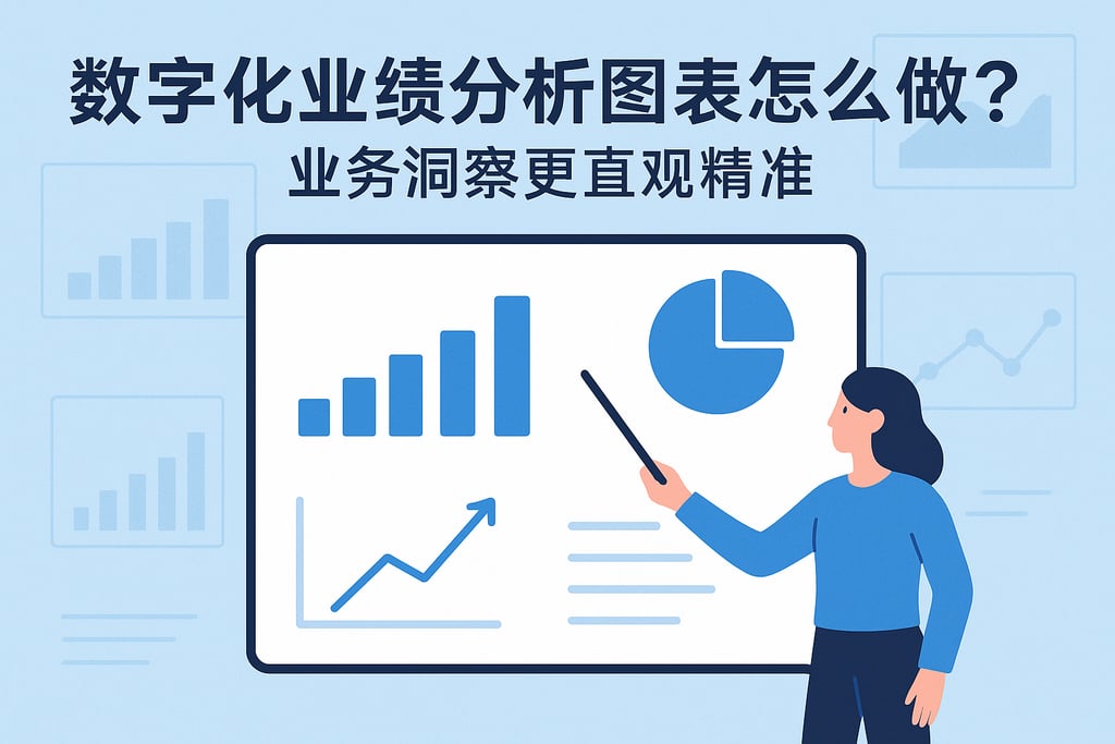 数字化业绩分析图表怎么做？业务洞察更直观精准