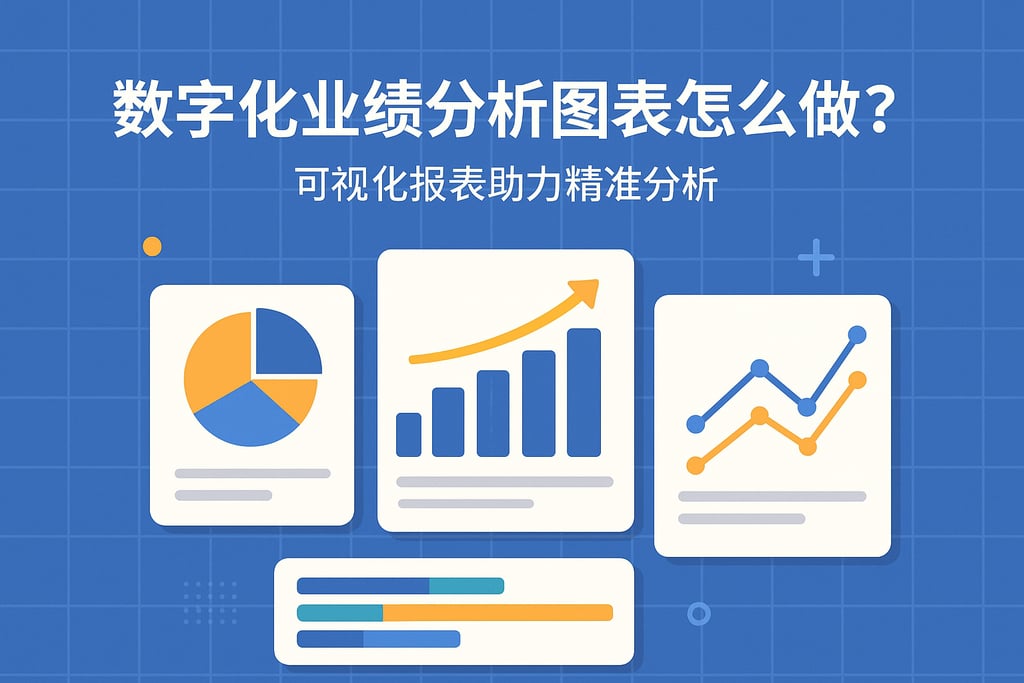 数字化业绩分析图表怎么做？可视化报表助力精准分析。