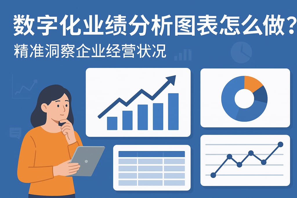 数字化业绩分析图表怎么做？精准洞察企业经营状况