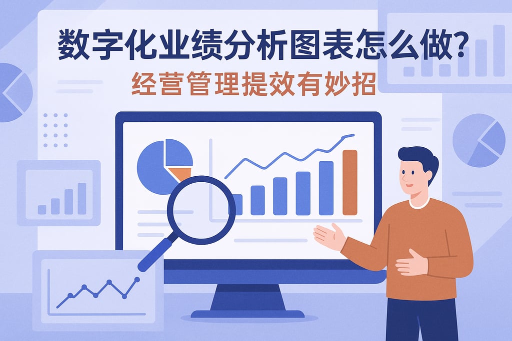 数字化业绩分析图表怎么做？经营管理提效有妙招