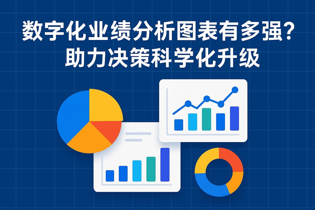 数字化业绩分析图表有多强？助力决策科学化升级