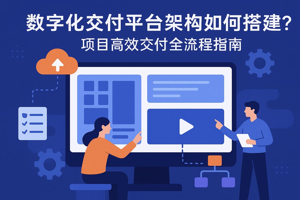 数字化交付平台架构如何搭建？项目高效交付全流程指南