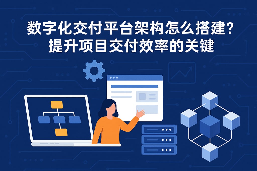数字化交付平台架构怎么搭建？提升项目交付效率的关键