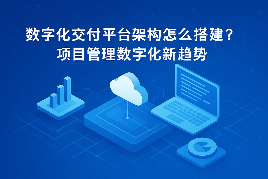 数字化交付平台架构怎么搭建？项目管理数字化新趋势