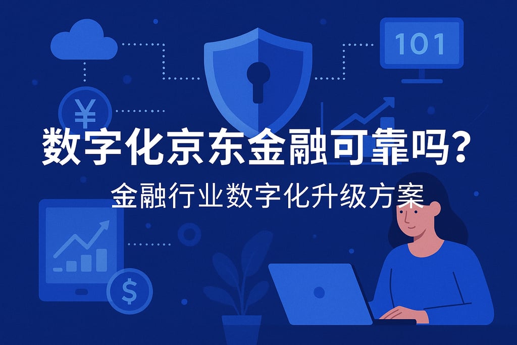 数字化京东金融可靠吗？金融行业数字化升级方案