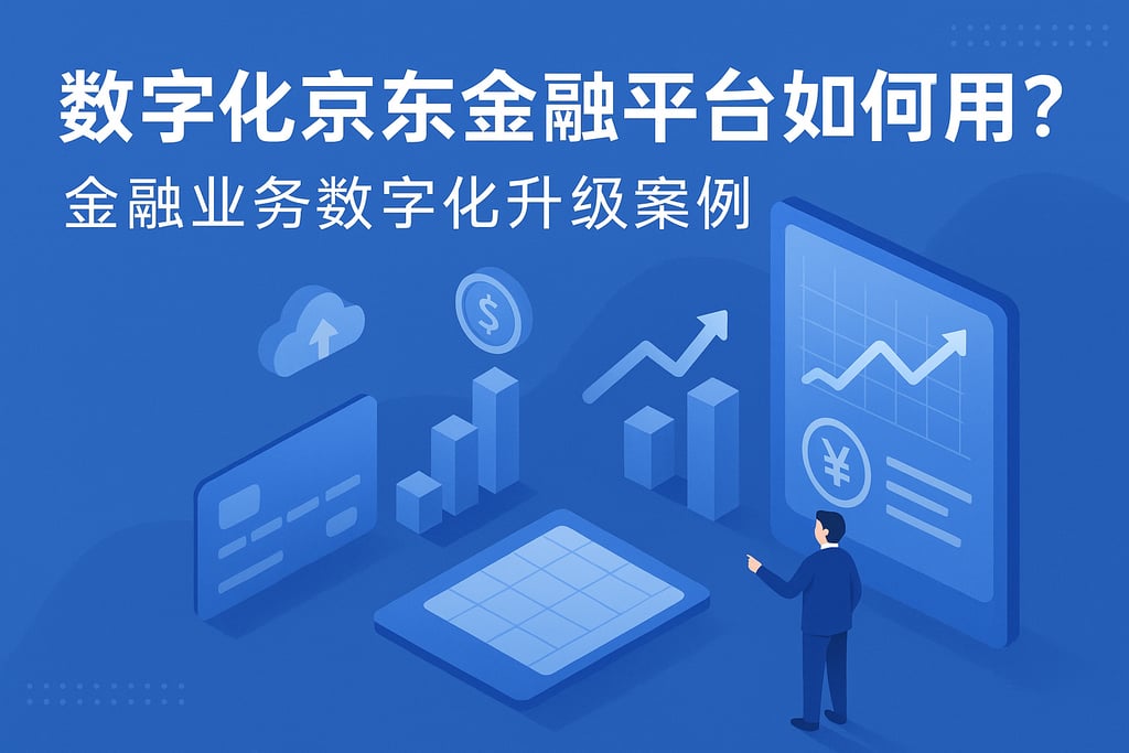 数字化京东金融平台如何应用？金融业务数字化升级案例